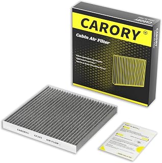 CARORY Cabin Air Filter w/Activated Carbon for Toyota Camry, Corolla, RAV4, Highlander, Lexus RX350, NX300, GX460, Subaru Legacy, Outback, Jaguar F-Pace, Land Rover Discovery, and More, CF285