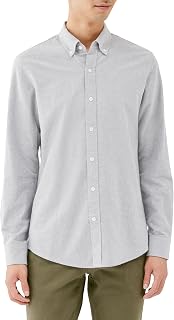 Amazon Essentials Oxford Shirt, Dress Shirt, Slim Fit, Long Sleeve, Men's