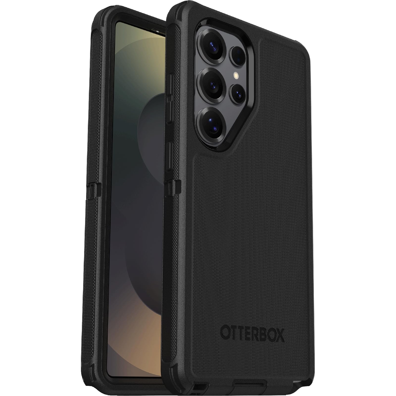 OtterBox Defender Cover for Samsung Galaxy S25 Ultra, Black