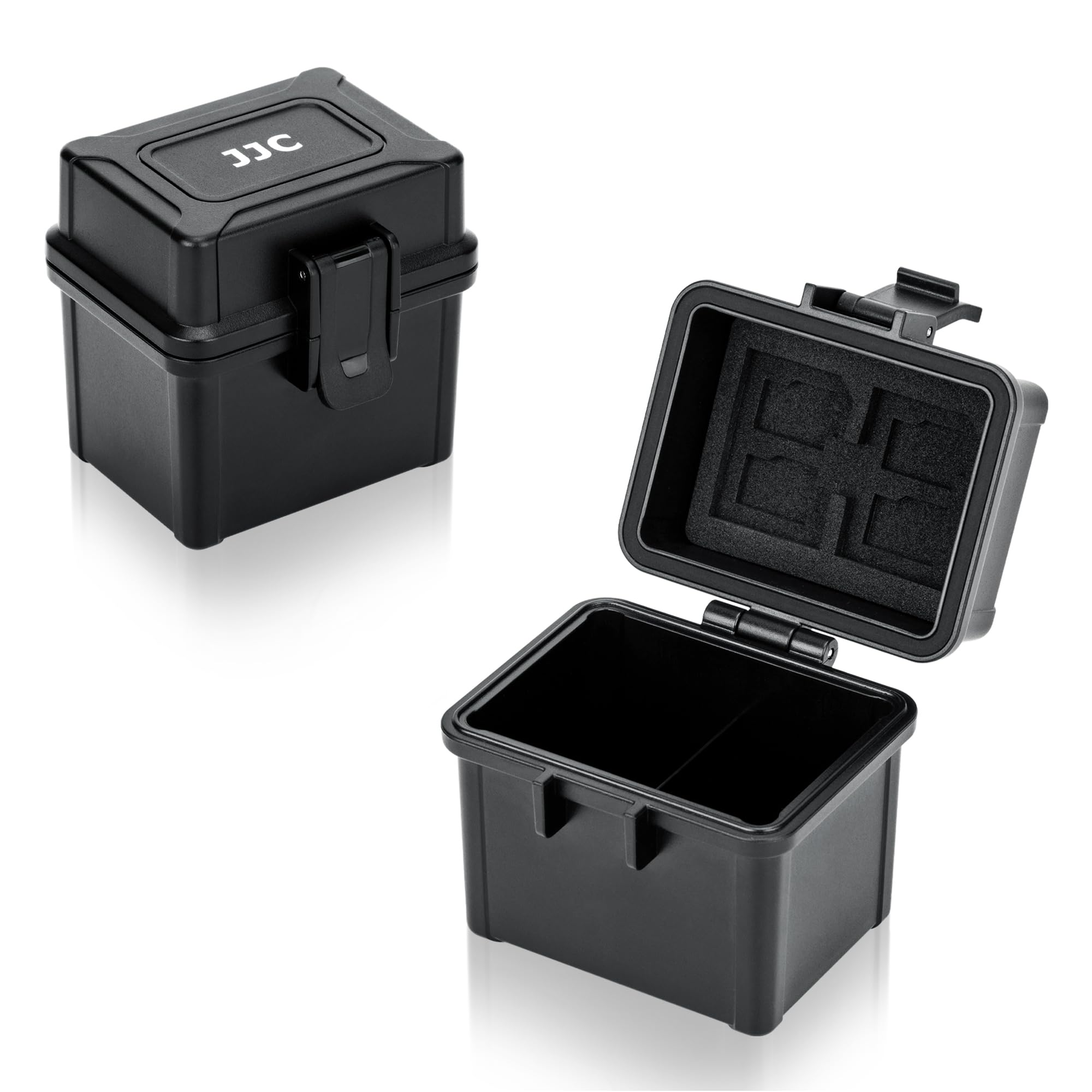 NP-W126 NP-W235 Battery Memory Card Storage Box for 2 x Camera Batteries