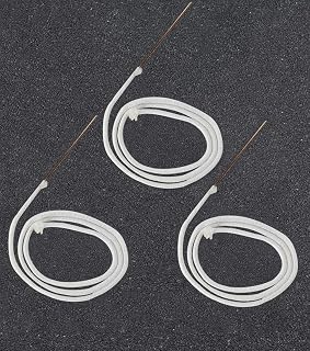 Kerosene Lighter Consumables Replacement Cotton Core with Metal Needle,Suitable for Most Brands, Lighter Accessories, (3)