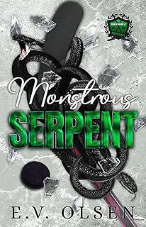 Monstrous Serpent: A Dark MMM Hockey Romance (South Shore Serpents Book 1)