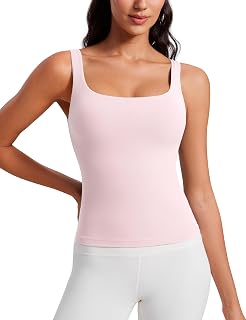 CRZ YOGA Butterluxe Scoop Neck Tank Tops