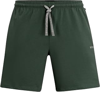 BOSS Herren Mix&Match Short CW Shorts aus elastischer Baumwolle mit Kontrast-Logo und Kordelzug