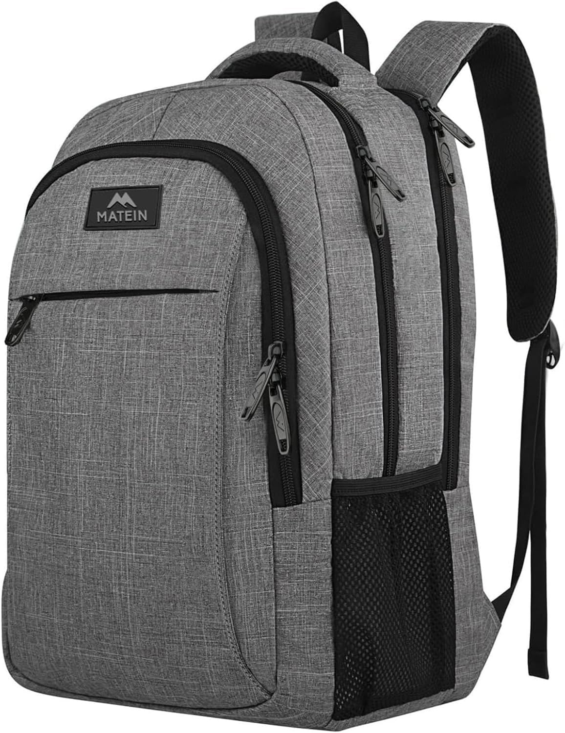 MATEIN Travel Laptop Backpack, Work Bag Lightweight Laptop Bag, Grey | Anti Thef