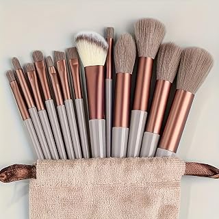 13Pcs Makeup Brushes Set Professional Soft Powder Foundation Eyeshadow Blending Brush Makeup Brush Beauty Tool Premium Cosmetic Brushes for Face Makeup Beauty Gift
