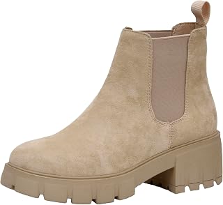 CUSHIONAIRE Women's Sasha Slip-On Chelsea Boots + Memory Foam