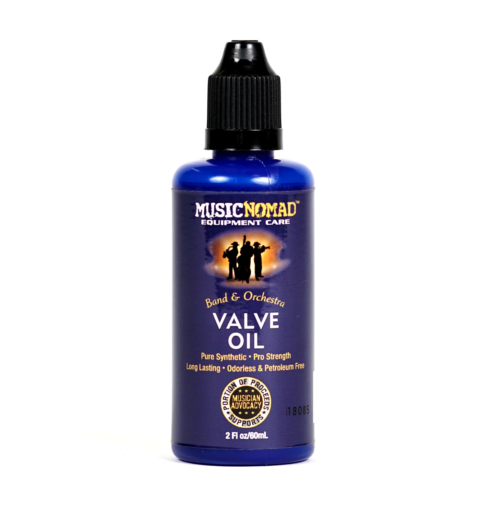 MusicNomad Premium Valve Oil, 2 oz (MN703) | Long-Lasting Formula Reduces Fricti