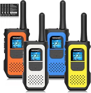 NXGKET Walkie Talkies for Kids, Long Range, Rechargeable