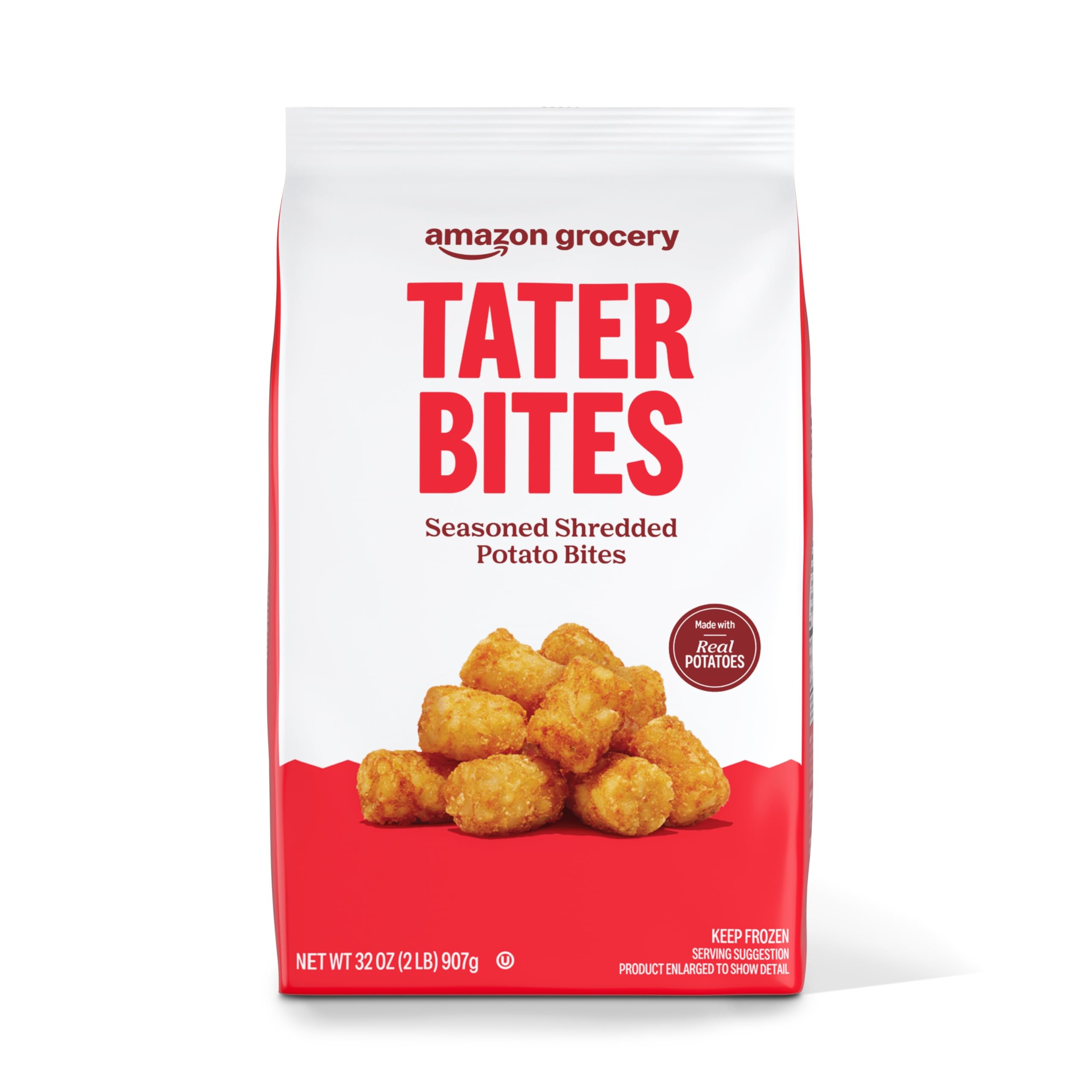 Amazon Grocery, Tater Bites, 32 Oz, Frozen