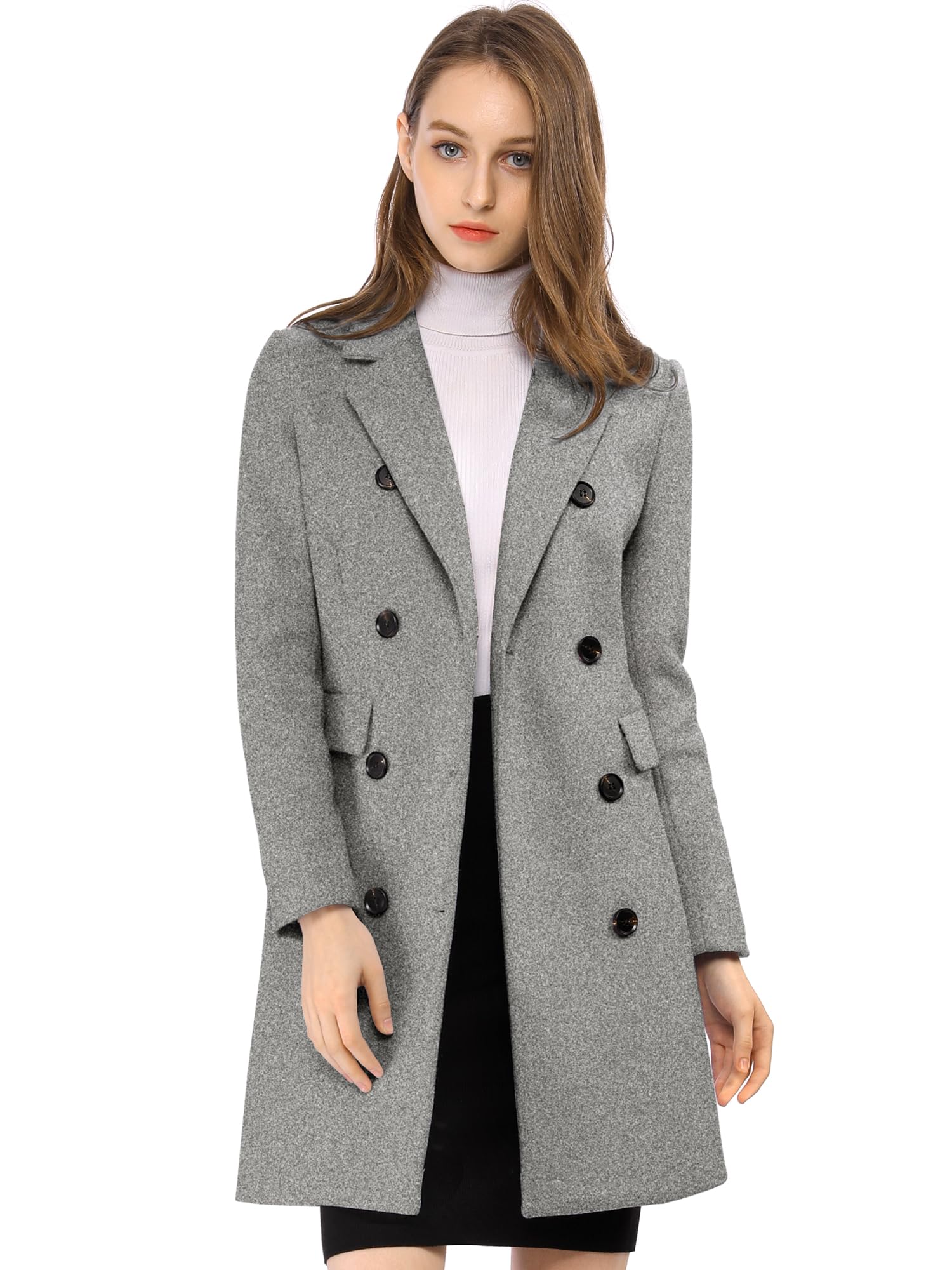Allegra K AC UK G17091500ux0007 Lightweight Jacket Casual Jackets Women (Pack of