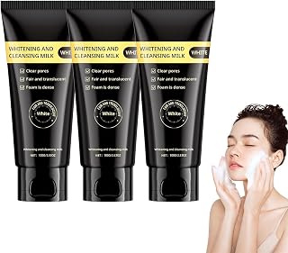 sjfscqr Niacinamide Whitening and Cleansing Milk,Purifying Brightening Niacinamide Cleanser,Hydrating Face Cleanser for All Skin Type