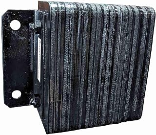 WarehouseWiz Loading Dock Bumper 10" x 12" x 4.5", Impact-Absorbing Laminated Dock Bumper, Horizontal Dock Bumper for Warehouse and Truck Protection