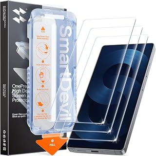 SMARTDEVIL for Samsung Galaxy S25 Ultra Screen Protector [3 Pack]