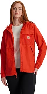 Carhartt Storm Defender Loose Fit Lightweight Hooded Packable Jacket Women's Jacket (Pack of 1)