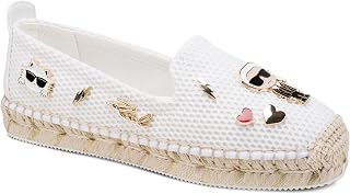 Karl Lagerfeld Women's Michaela Slip On Espadrille Sandal Shoes