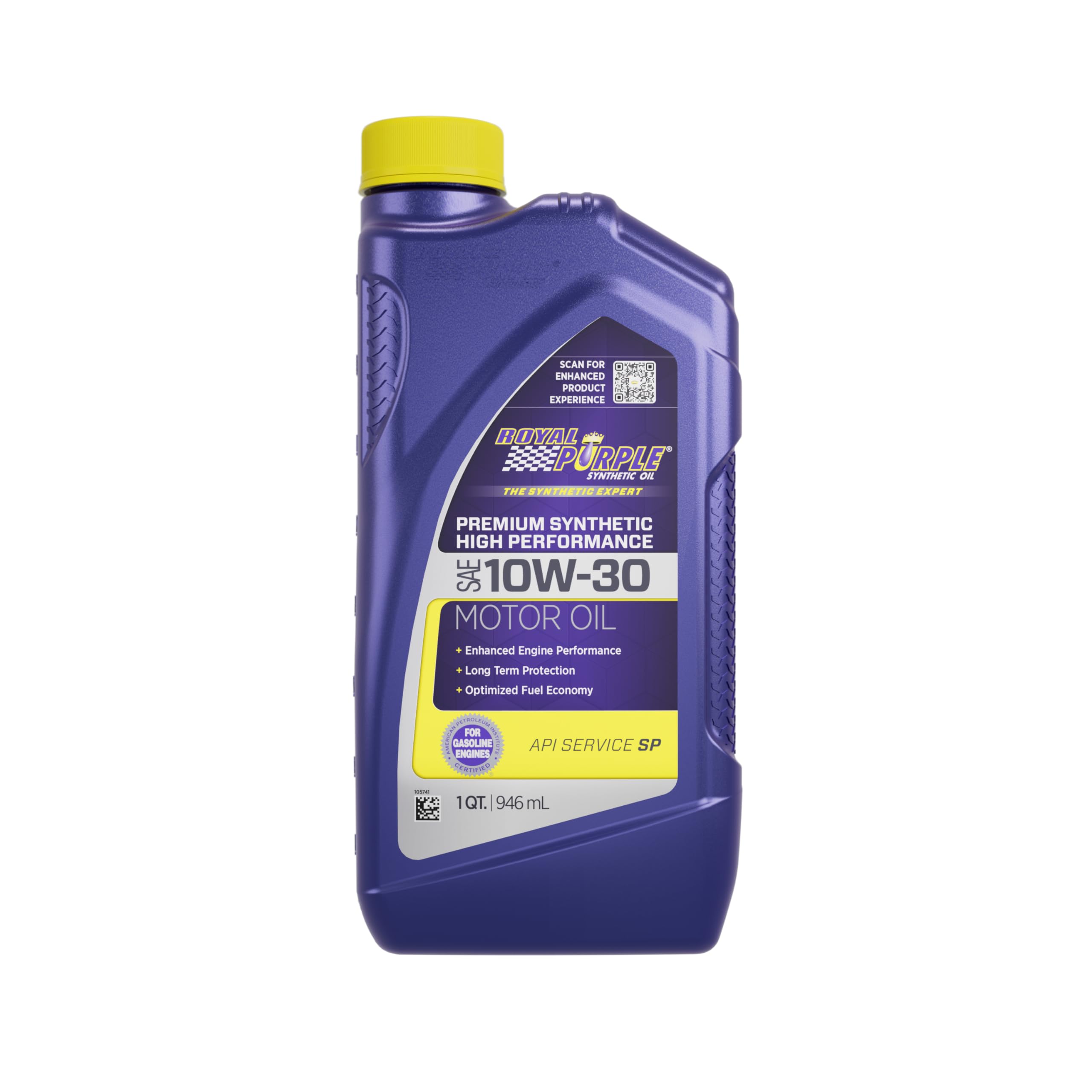 Royal Purple 01130 API-Licensed SAE 10W-30 High Performance Synthetic Motor Oil,