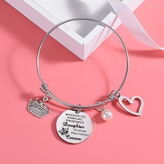 Armband für Tochter, Geschenk, Tochter, Armreif, Armband, Schmuck, Geschenke für Tochter, Weihnachten, Geburtstag, Geschenke von Mama Papa