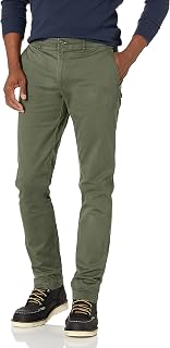 Amazon Essentials Men's Slim-Fit Washed Comfort Stretch Chino Pant (Previously Goodthreads)