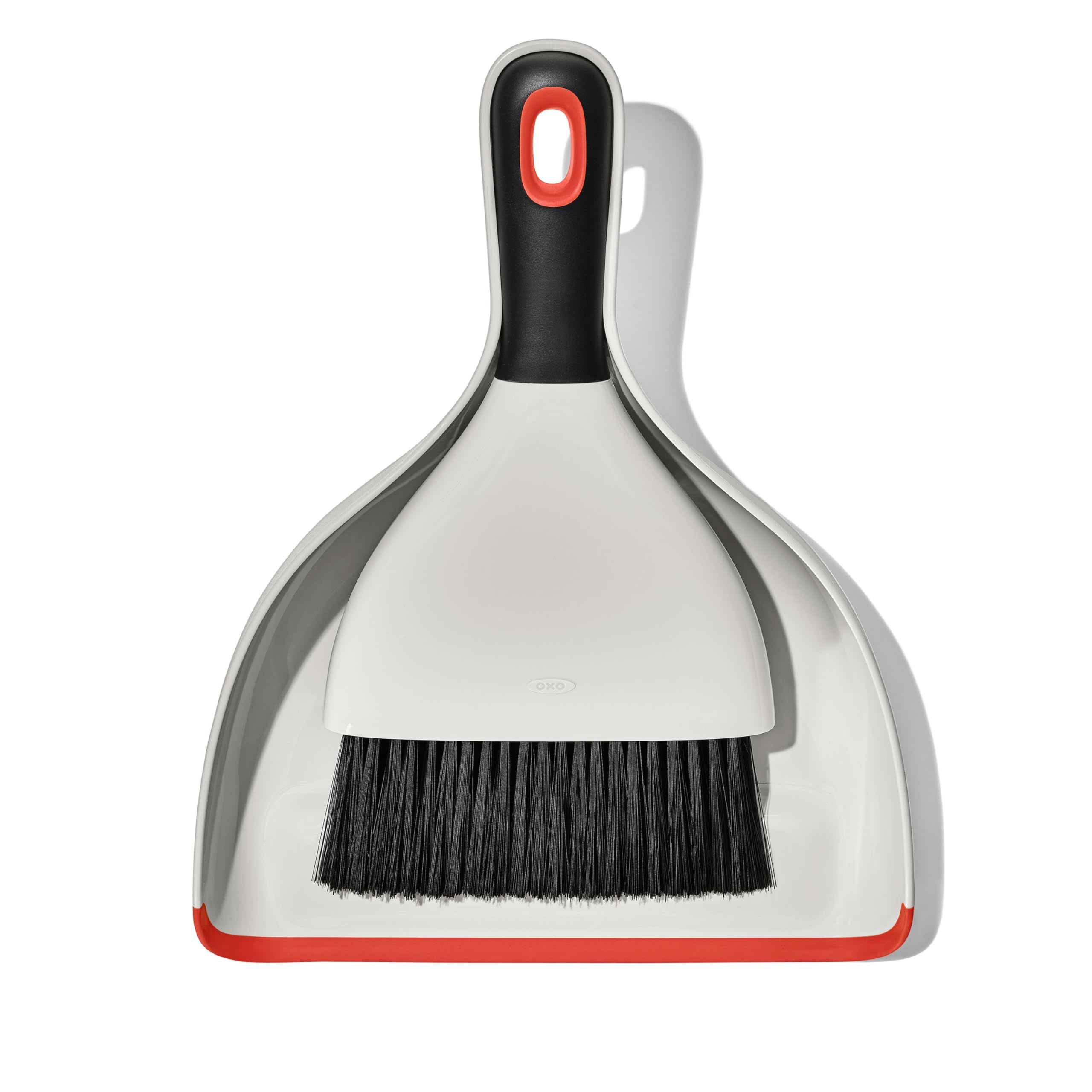 OXO Good Grips Dustpan & Brush Set | Whisk-Broom, Nylon Bristles, Cleaning Essen