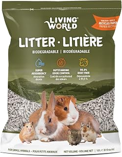 Living World Biodegradable Small Animal Litter, 10 L (610 cu in)