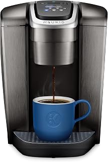 Keurig K-Elite Single Serve K-Cup Pod Coffee Maker, Brushed Slate | Strength and Temperature Control, Iced Coffee Capability, 8 to 12oz Brew Size, Programmable
