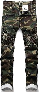 RXXKKK Mens Classic Zip Up Jeans Classic Fit Flex Jean