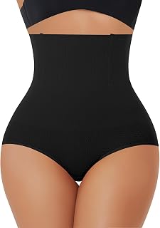 YARRCO Women's Slimming Panties Invisible Flat Belly Slimming Panties High Waist Slimming Panty Seamless Shapewear Briefs