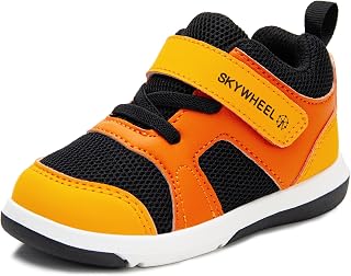 SKYWHEEL Toddler Boy Shoes High Top Sneakers Tennis Shoes for Everyday Wear
