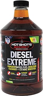 Hot Shot's Secret Diesel Extreme Fuel Additive, 64 oz | Treats 160 gallons. Cleans fuel systems and injectors while restoring diesel performance.