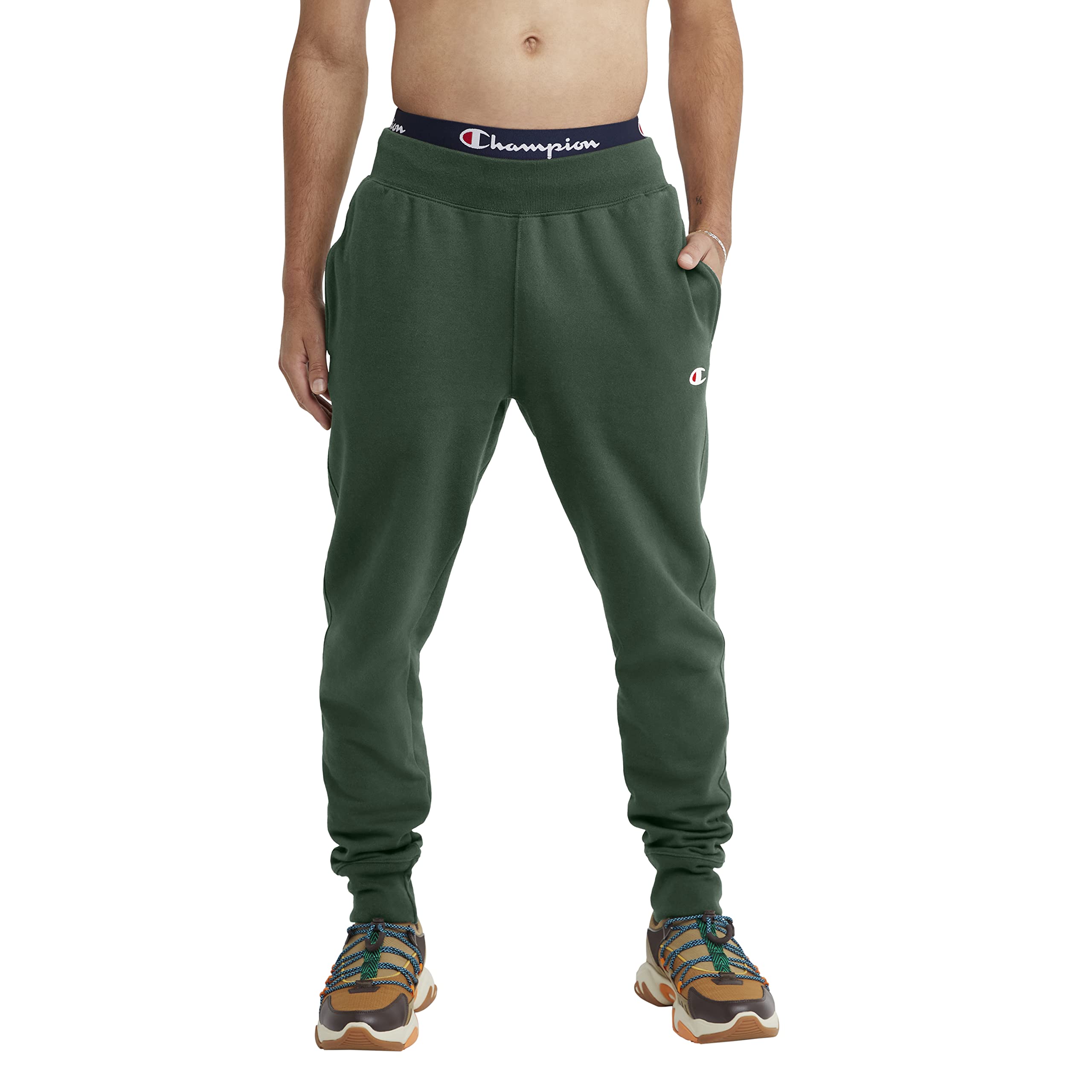 Champion Men's Reverse Weave Hip C Jogger Sweatpants