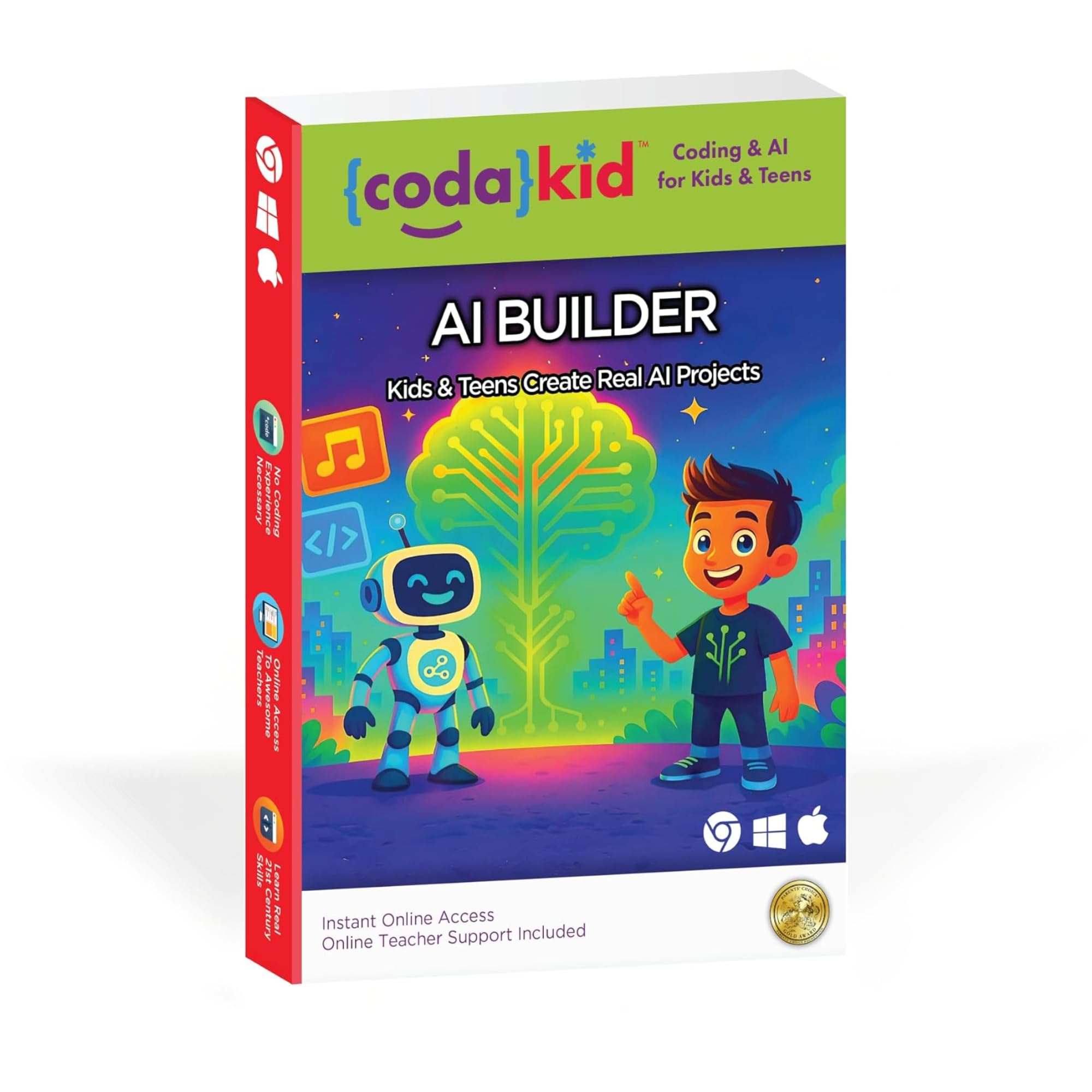 CodaKid AI Coding Box for Kids - Artificial Intelligence & Python Program, Ages 
