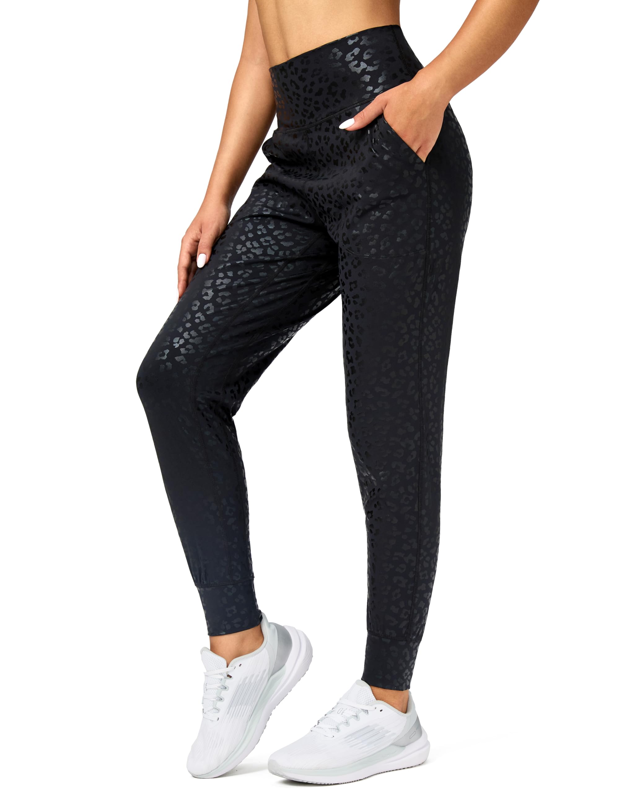 G Gradual Women's Joggers High Waisted Yoga Pants with Pockets Loose Leggings fo