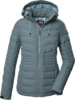 Killtec Kow 10 Wmn Qltd Jckt Quilted Jacket with Removable Hood and Waterproof Functional Jacket Women
