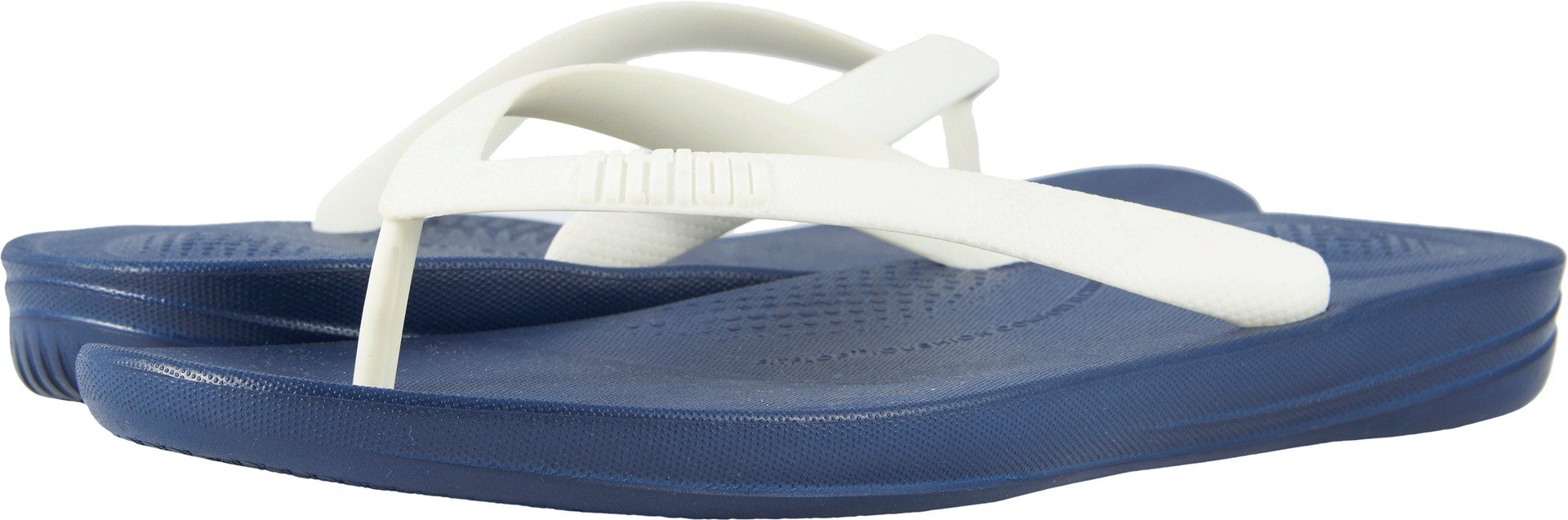 Fitflop Iqushion Flip Flop - Pearlised Flip Flops Women, Blue Midnight Navy Mix 