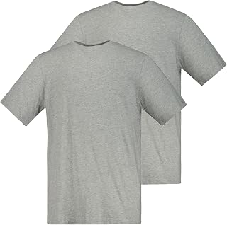 JP 1880 Men's Plus Sizes L-8XL 2-Pack Crew Neck Basic Collection 702637