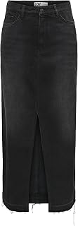 JDY JDY Bella HW Women's DNM Noos Skirt in Jeans