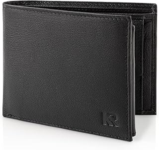 Leder Geldbörse Herren, Portmonee Herren, RFID Schutz