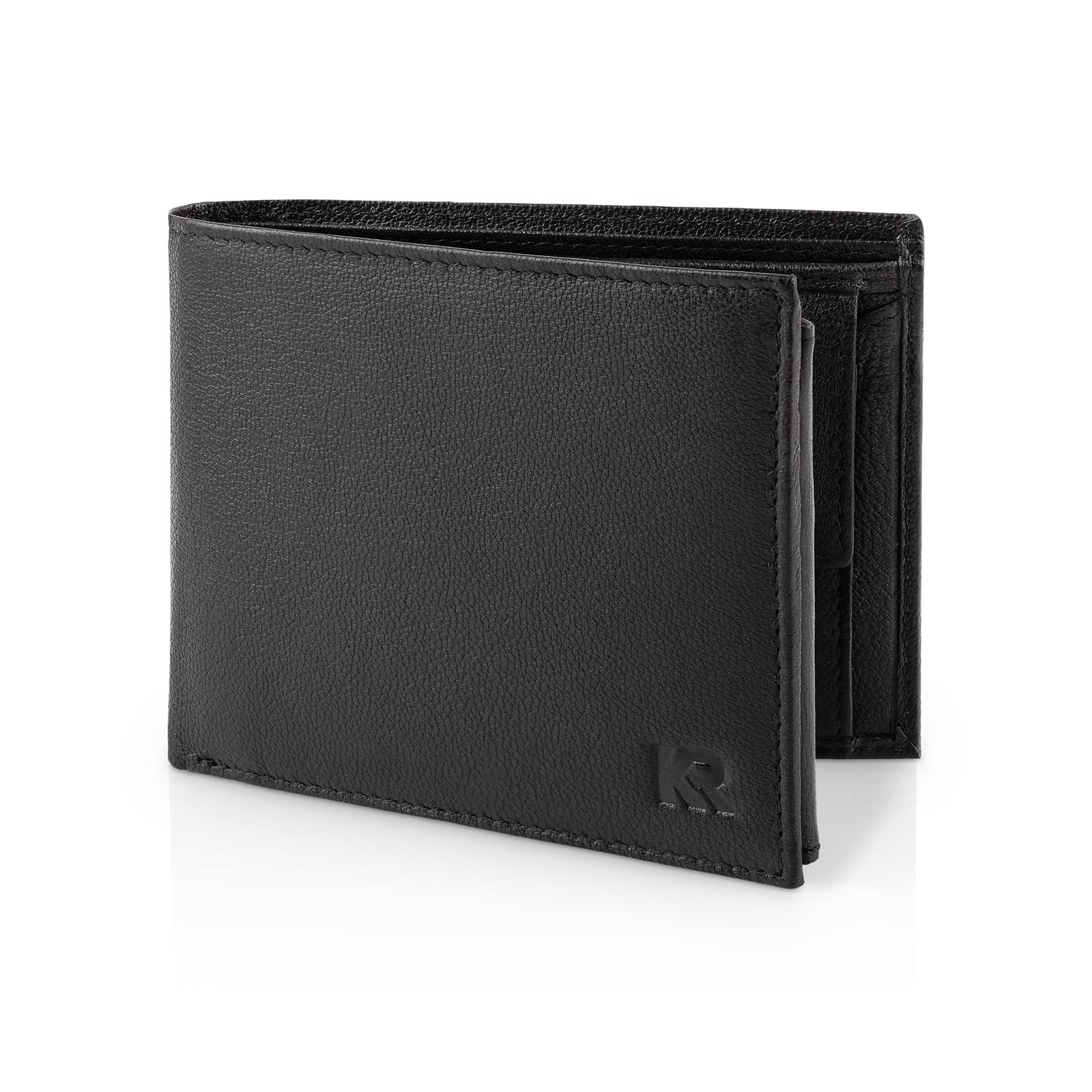 Leder Geldbörse Herren, Portmonee Herren, RFID Schutz