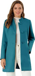 Allegra K Women's Coat Caban