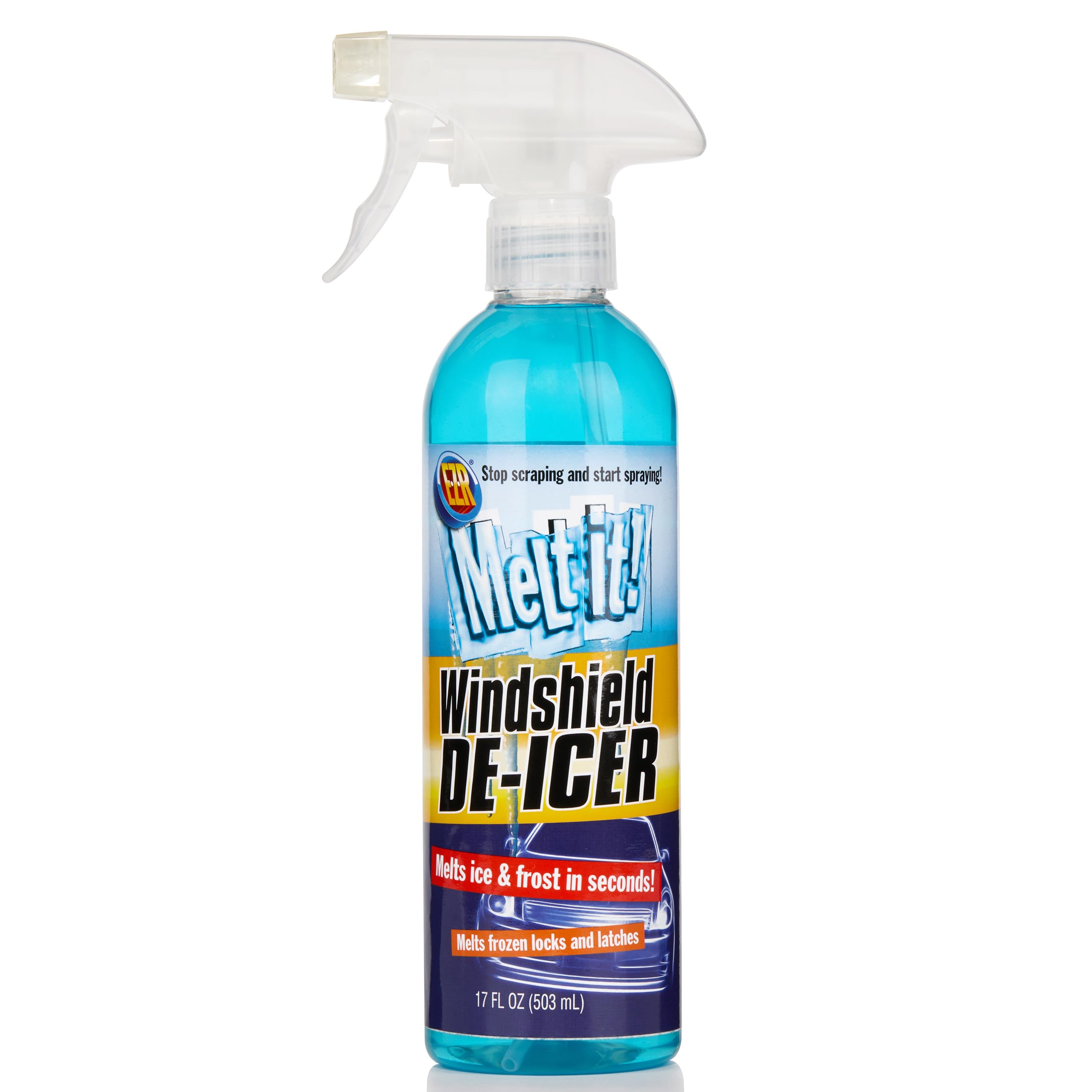 E·Z·R Windshield De-Icer. Melt it! Instantly Melts Ice &amp; Winter Frost For Ca