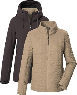 Killtec Damen 3 in 1 Funktionsjacke mit Kapuze KOW 20 Wmn Jckt