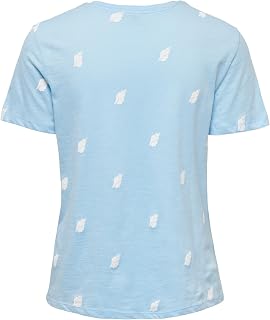 Only Onlbone Reg S/S AOP Top Box Jrs Women's T-Shirt