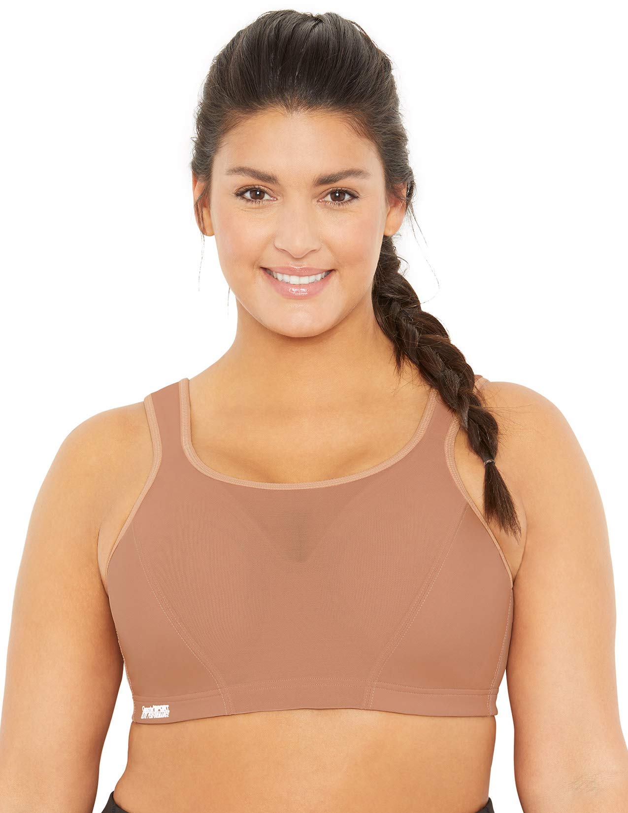 Glamorise Women's Full Figure Elite Performance Adjustable Wonderwire Sports Bra