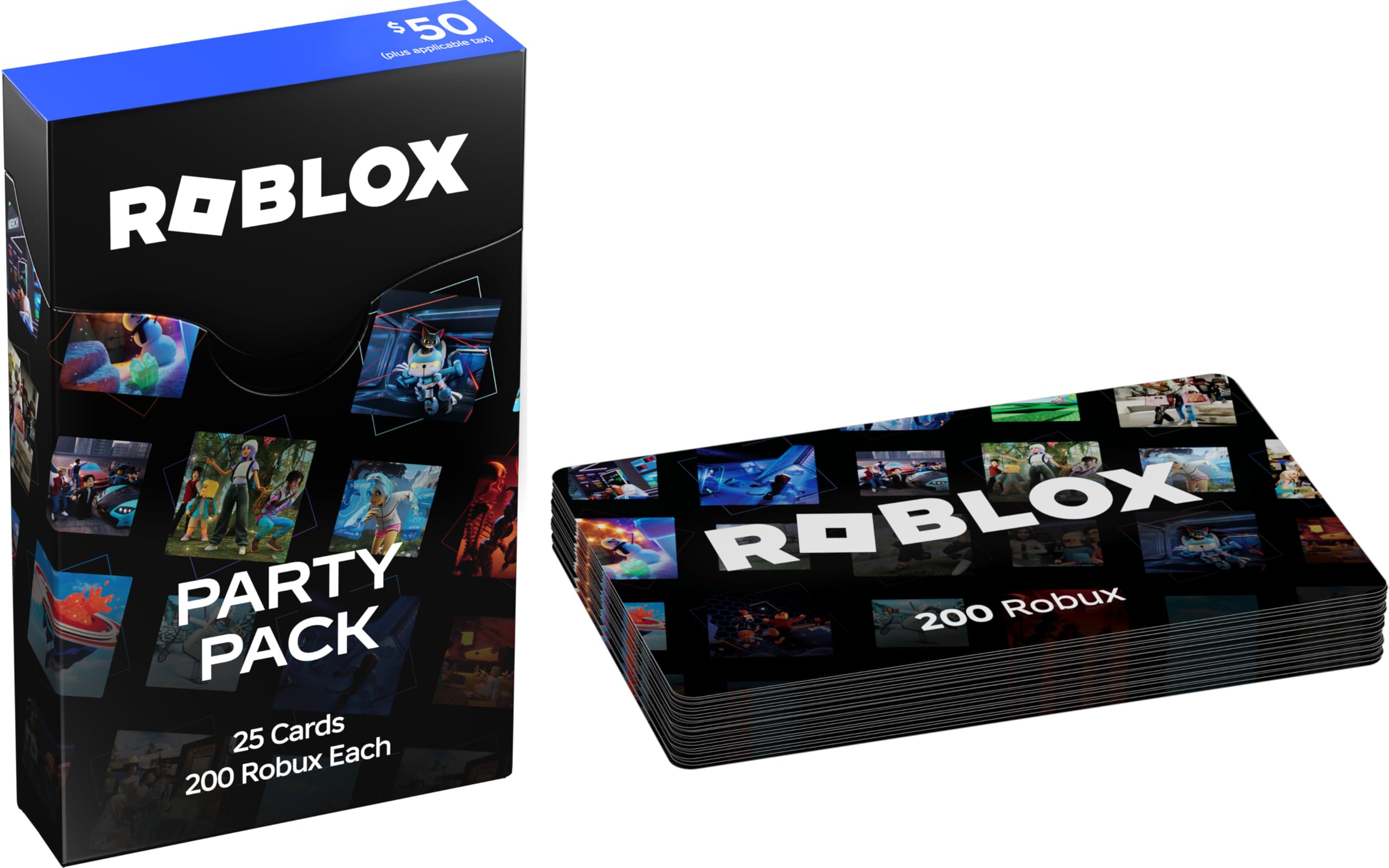 Roblox Party Pack | [200 Robux Each] Multipack of 25 x $2 - $50