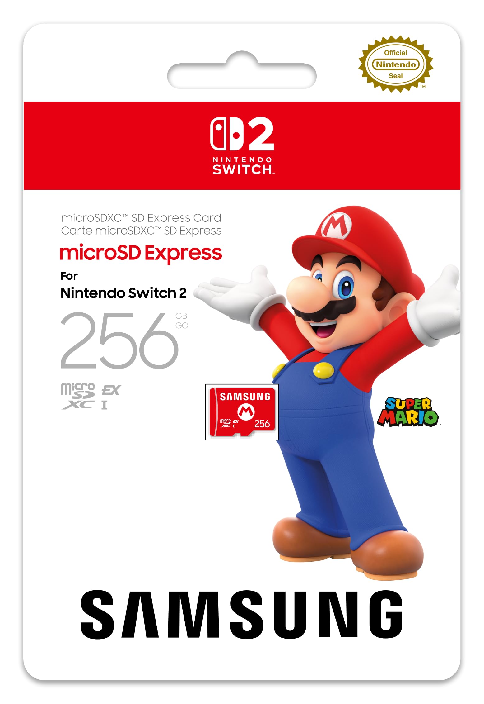 256GB Micro SD Express Memory Card SAMSUNG
