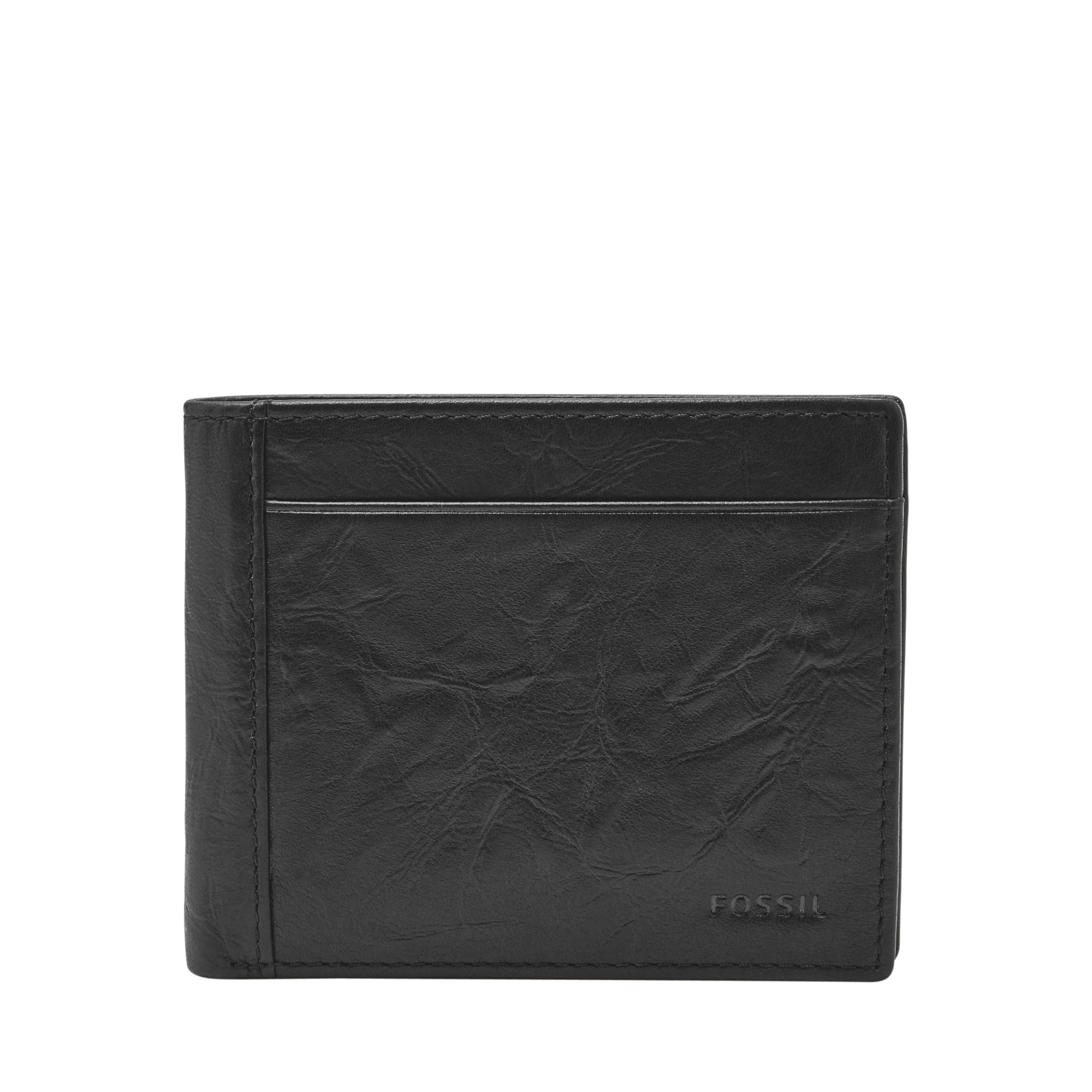 Fossil Men's Quinn Leather Bifold with Coin Pocket Wallet