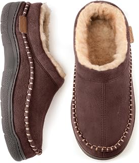 Zigzagger Men's Slippers Wool Slippers