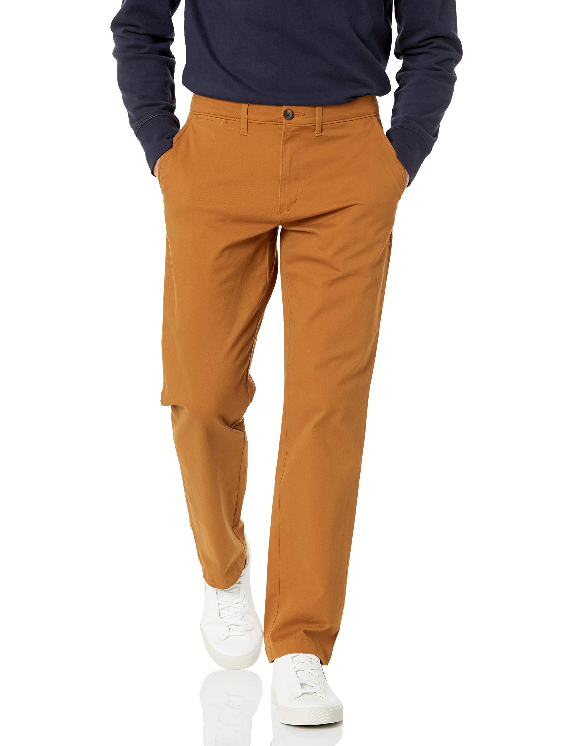 Amazon Essentials Mens Casual Stretch Straight Fit Chino Pant