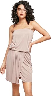 Urban Classics Viscous Bandeau Dress for Women T-Shirt